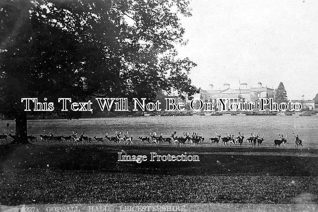LC 246 - Gospall Hall (Demolished 1952) Hinckley, Leicestershire c1909