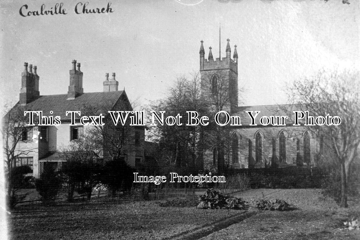 LC 261 - Coalville Church & Garden, Leicestershire