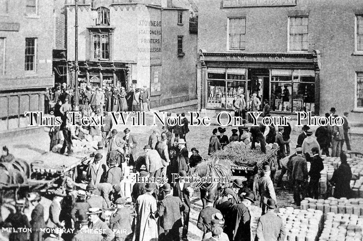 LC 265 - Melton Mowbray Cheese Fair, Leicestershire