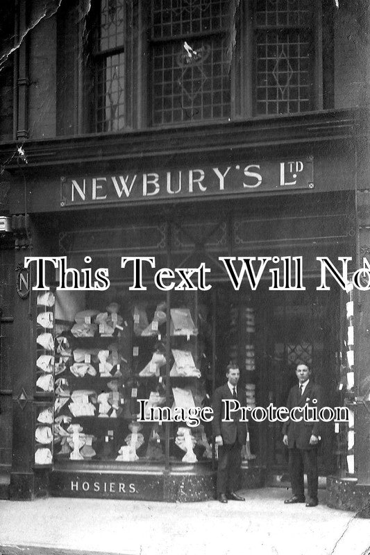 LC 29 - Newbury Ltd Hosiers Shop Front, Leicester, Leicestershire