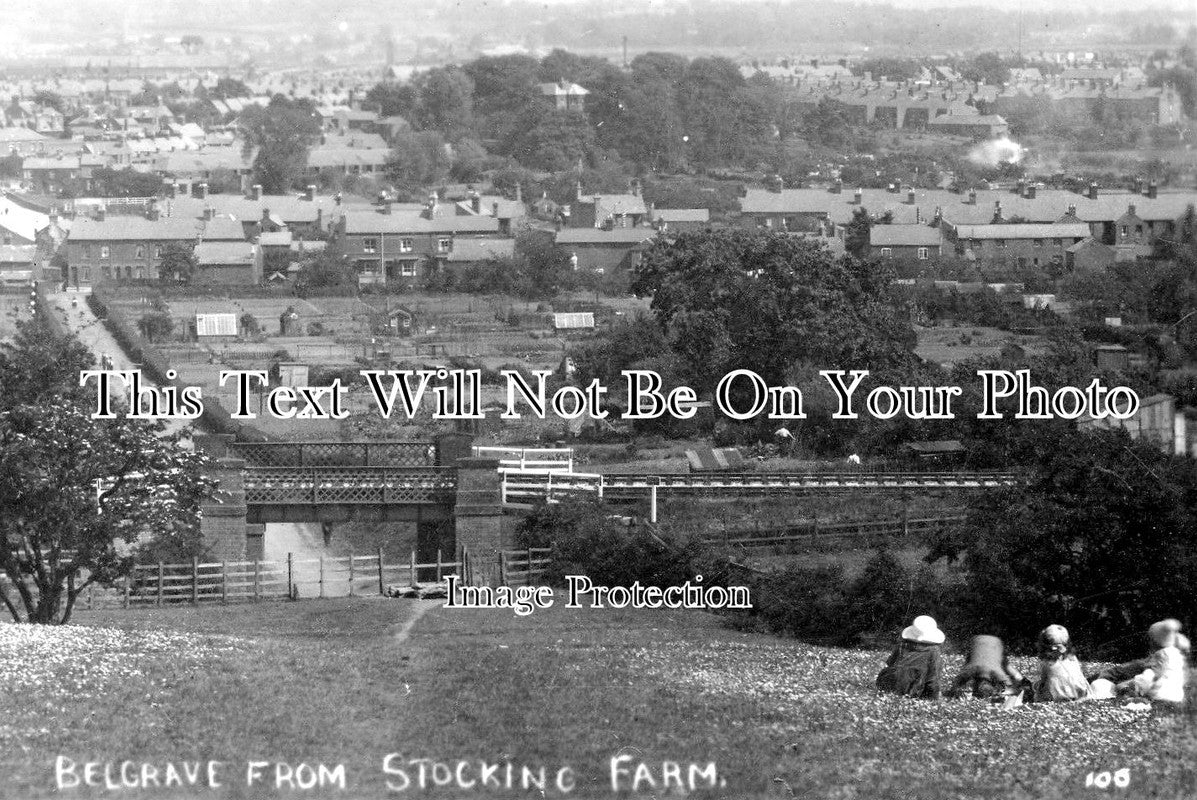 LC 296 - Belgrave, Leicester From Stocking Farm, Leicestershire