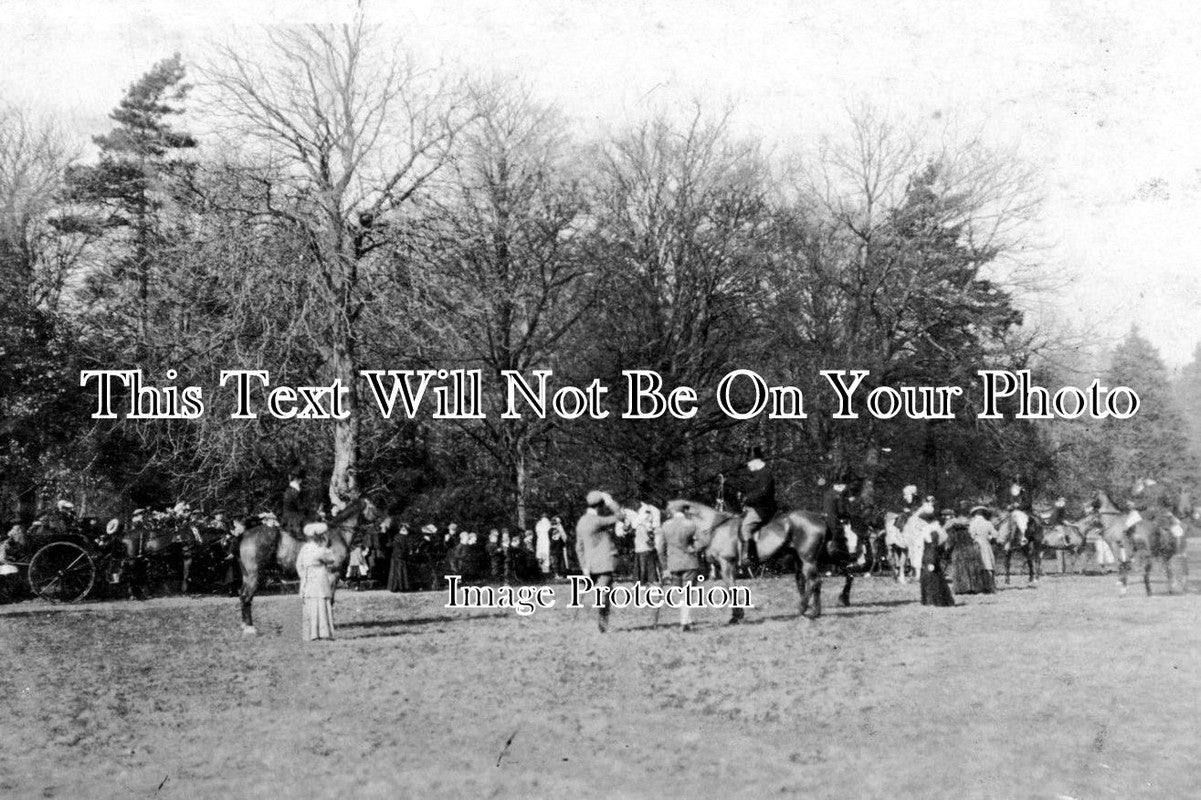 LC 341 - Keythorpe Hall Fox Hunt, Leicestershire c1905
