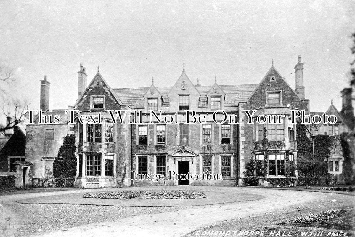 LC 344 - Edmondthorpe Hall, Near Oakham, Leicestershire c1908