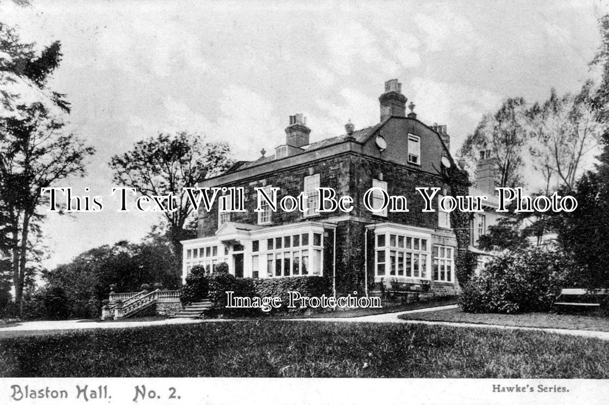 LC 413 - Blaston Hall, Leicestershire c1909