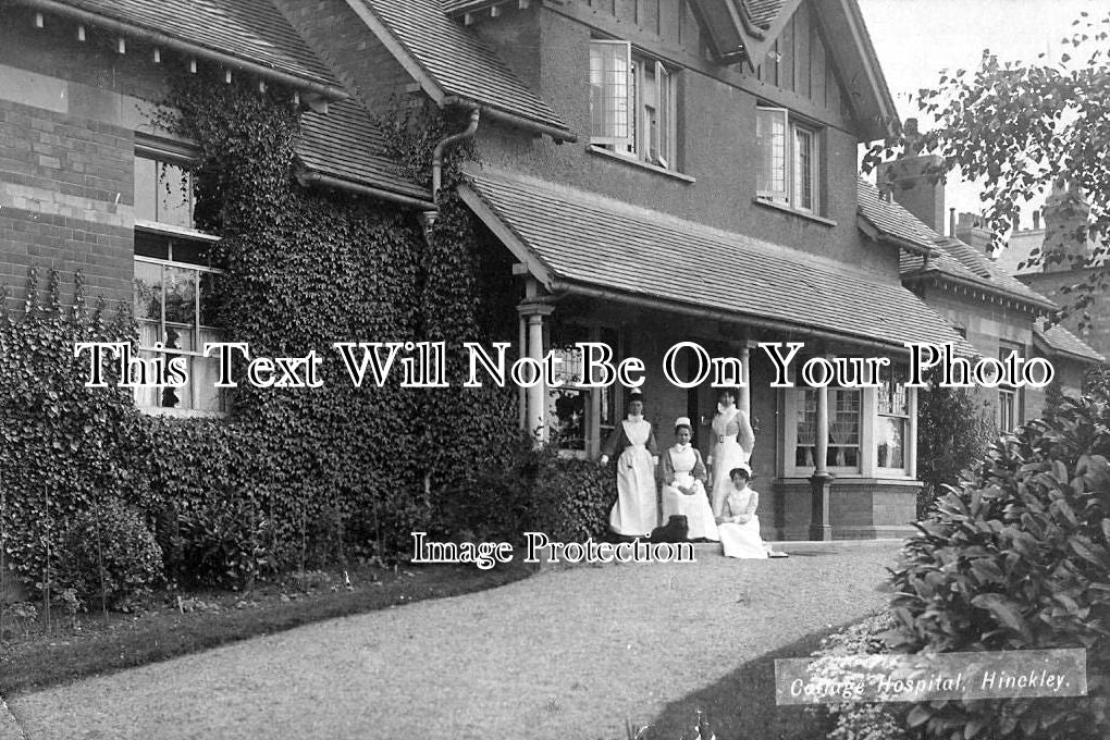 LC 488 - Cottage Hospital, Hinckley, Leicestershire c1913