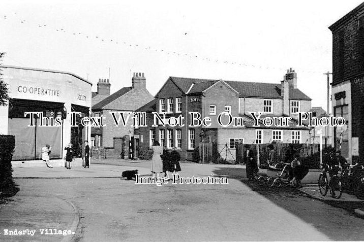 LC 49 - Enderby Village, Leicestershire 1930s