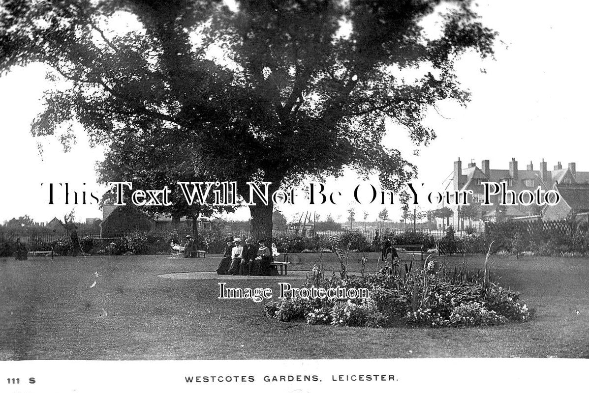 LC 512 - Westcotes Gardens, Leicester, Leicestershire c1915