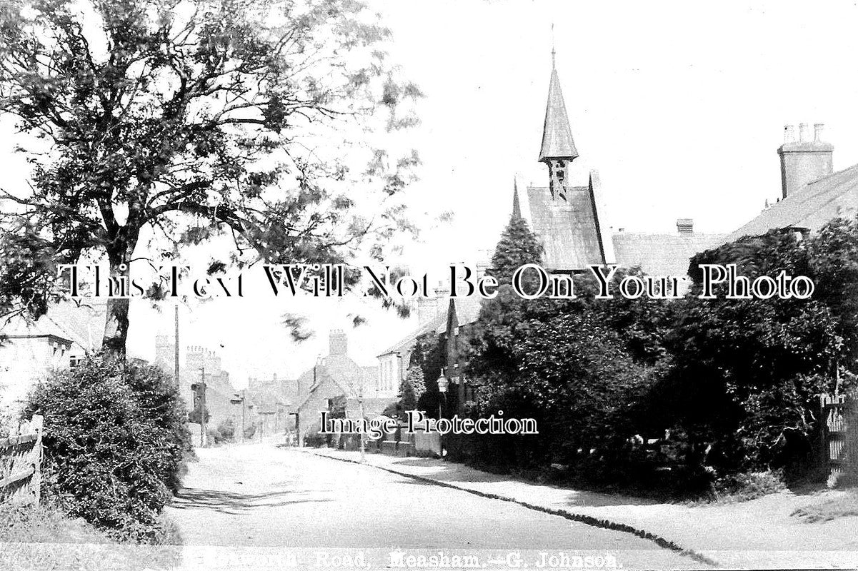 LC 535 - Bosworth Road, Measham, Leicestershire c1910