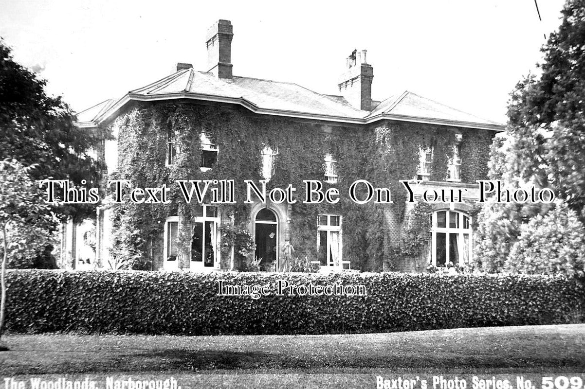 LC 537 - The Woodlands, Narborough, Leicestershire c1905