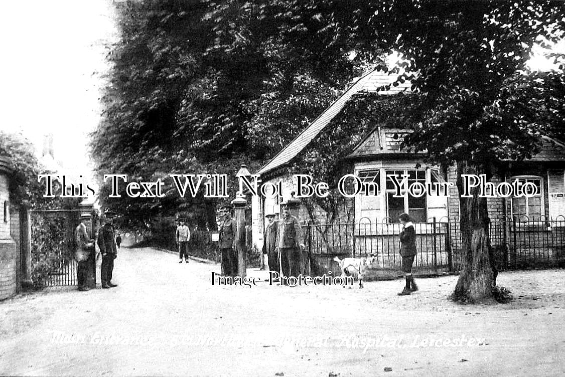 LC 644 - 5th Northern Military Hospital Entrance, Leicester, Leicestershire