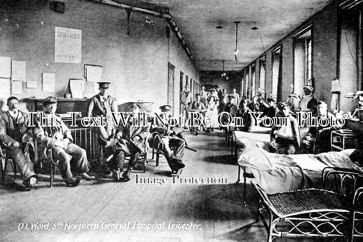 LC 65 - D.I Ward 5th Northern General Hospital, Leicester, Leicestershire