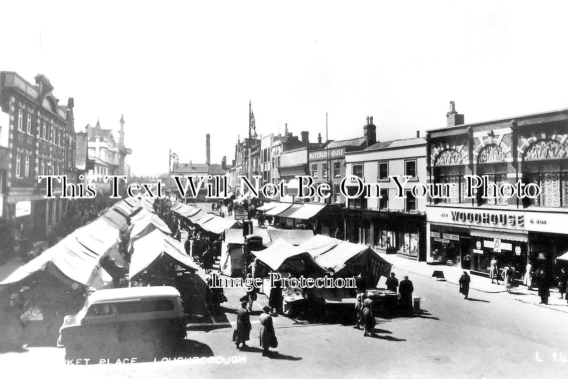 LC 657 - Loughborough Market Place, Leicestershire