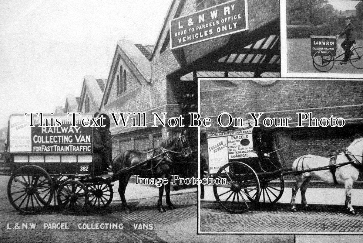 LC 66 - LNWR Parcel Collection Vans, Leicester, Leicestershire