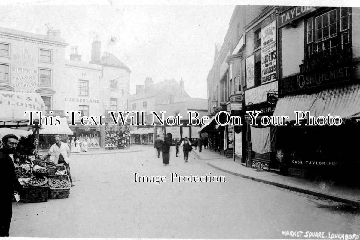 LC 68 - Market Square, Loughborough, Leicestershire