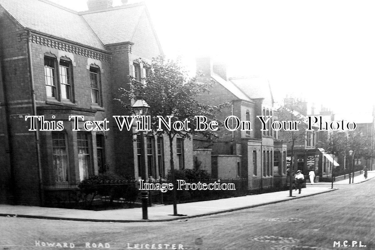 LC 699 - Howard Road & Oxford Road, Leicester, Leicestershire c1913
