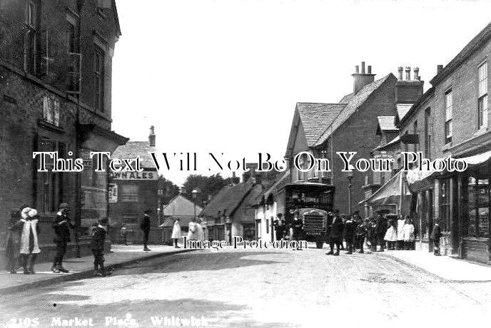 LC 706 - Market Place, Whitwick, Leicestershire c1917