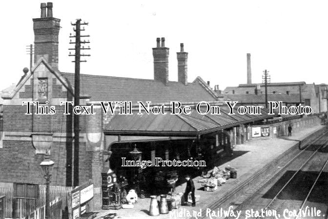 LC 744 - Coalville Railway Station, Leicestershire