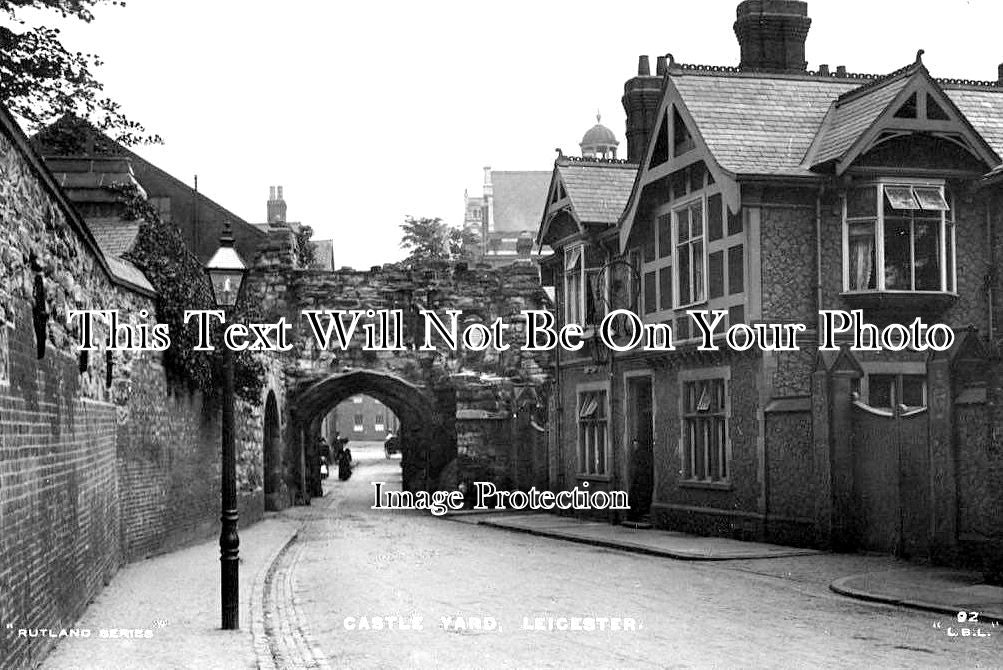 LC 746 - Castle Yard, Leicester, Leicestershire