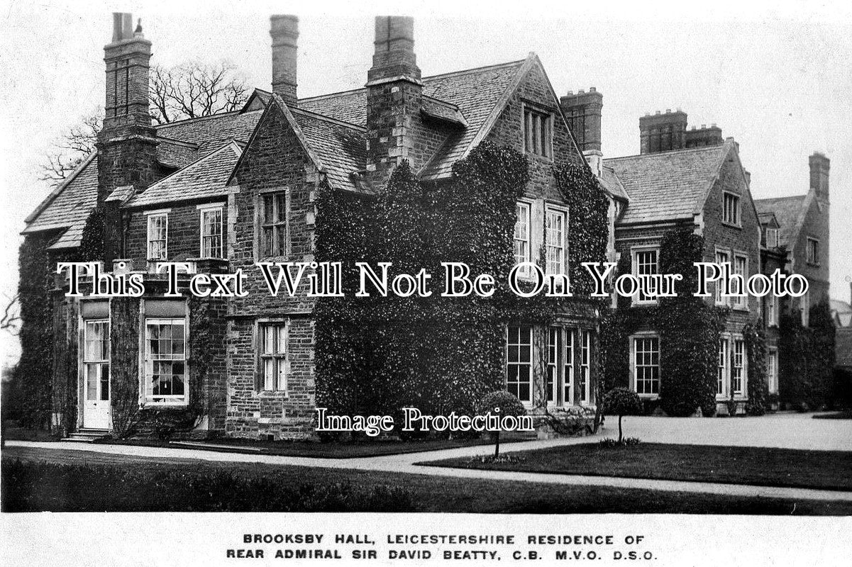 LC 79 - Brooksby Hall, Residence of Sir David Beatty, Leicestershire c1915