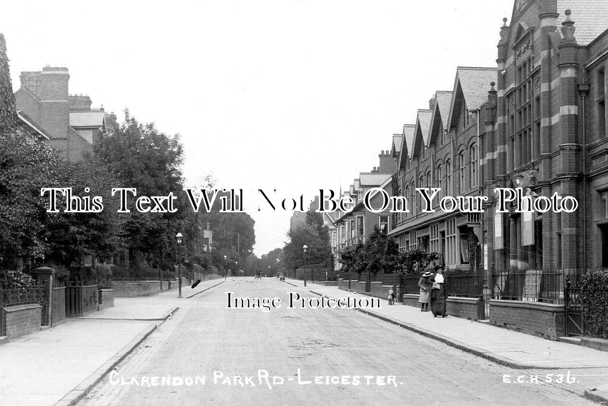LC 850 - Clarendon Park Road, Leicester, Leicestershire c1913