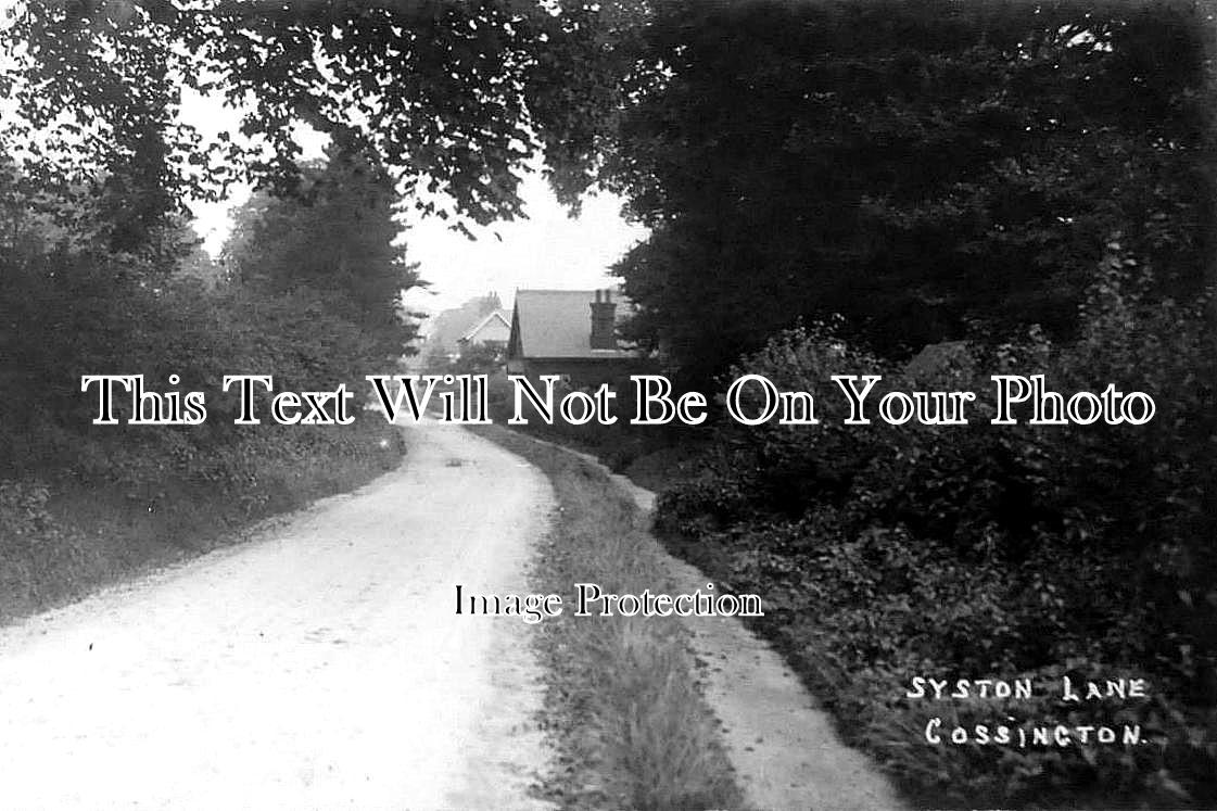 LC 903 - Syston Lane, Cossington, Leicestershire c1918