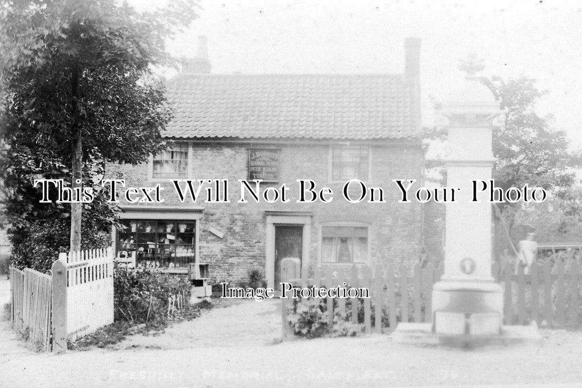 LI 1002 - Village Shop & Chemist, Saltfleet, Lincolnshire c1910
