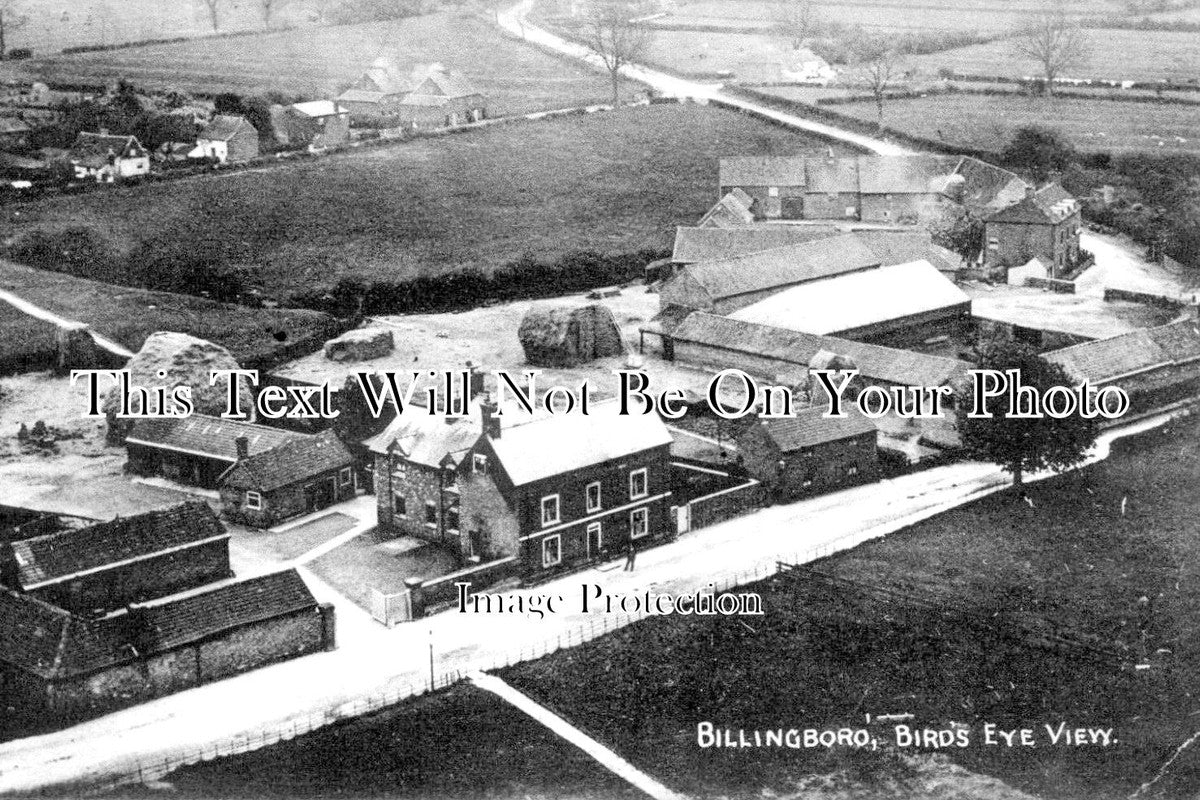 LI 1163 - Birds Eye View Of Billingborough, Lincolnshire
