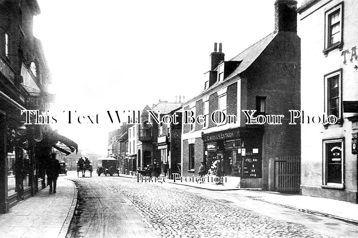 LI 1237 - High Street Looking East, Holbeach, Lincolnshire