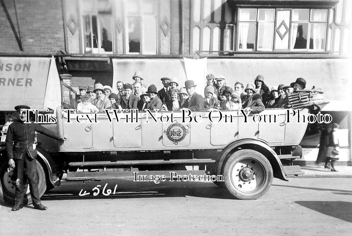LI 1244 - Holmes Brothers Charabanc, Cleethorpes, Lincolnshire