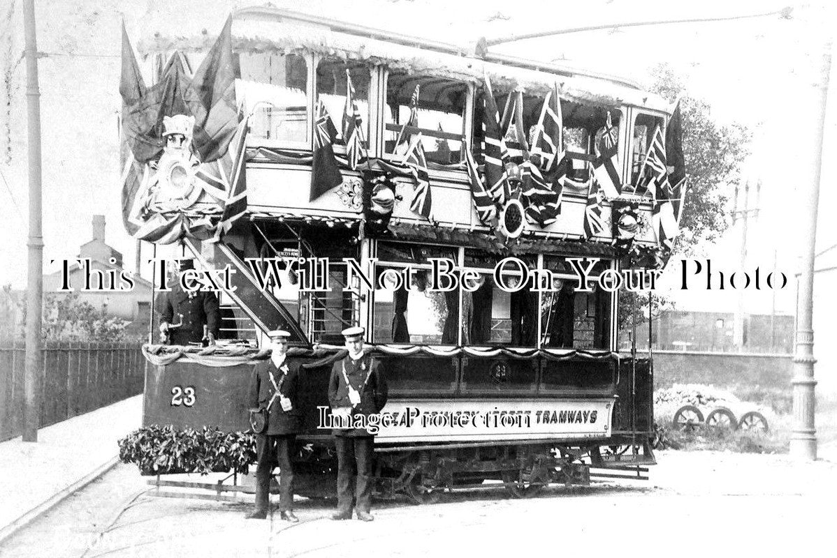 LI 1312 - County Show Decorations, Grimsby, Lincolnshire c1904
