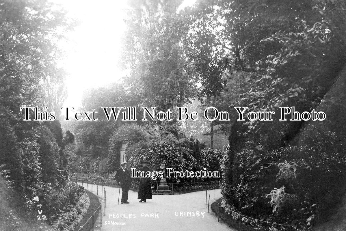 LI 1348 - Peoples Park, Grimsby, Lincolnshire c1922