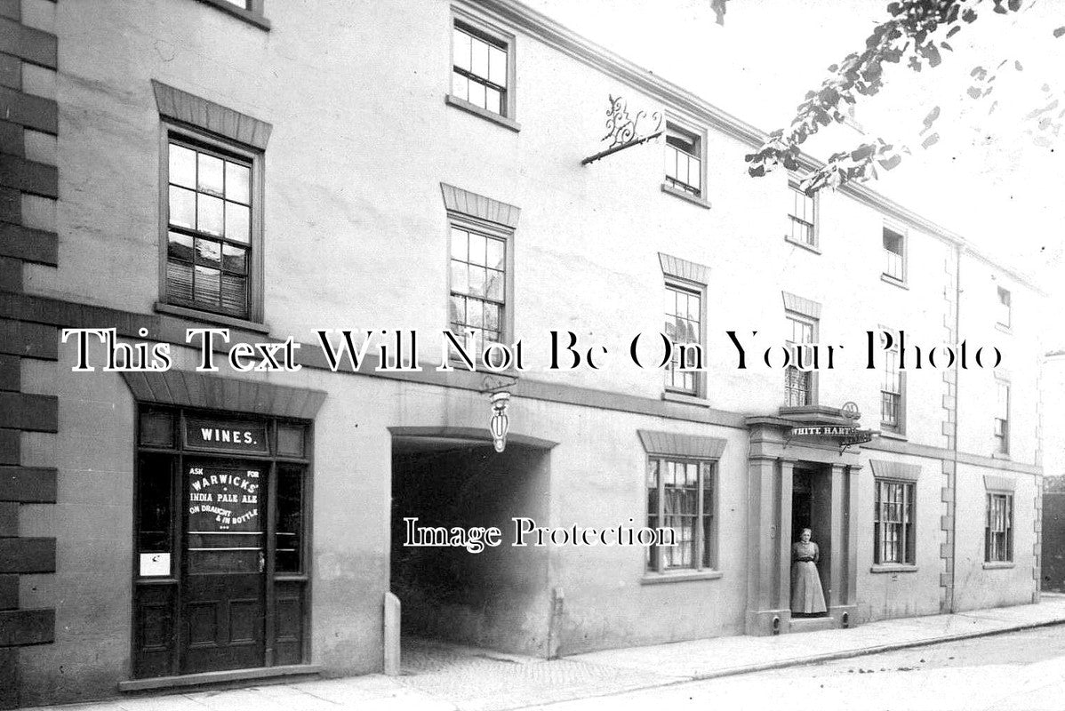 LI 1356 - White Hart Inn, King Street, Market Rasen, Lincolnshire c1910