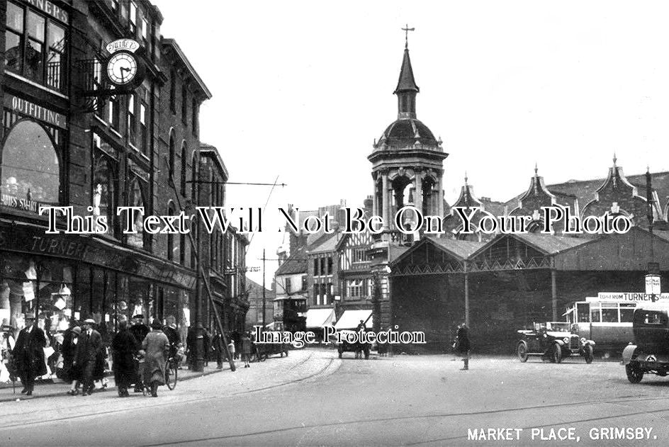 LI 1410 - Grimsby Market Place, Lincolnshire