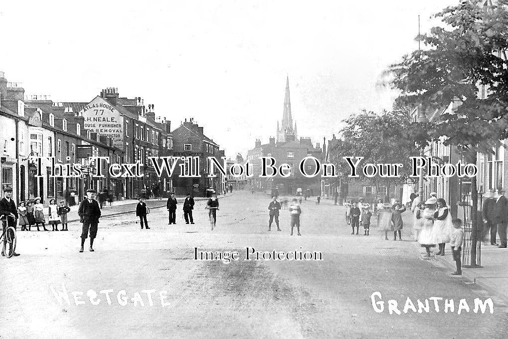 LI 1506 - Westgate, Grantham, Lincolnshire c1905