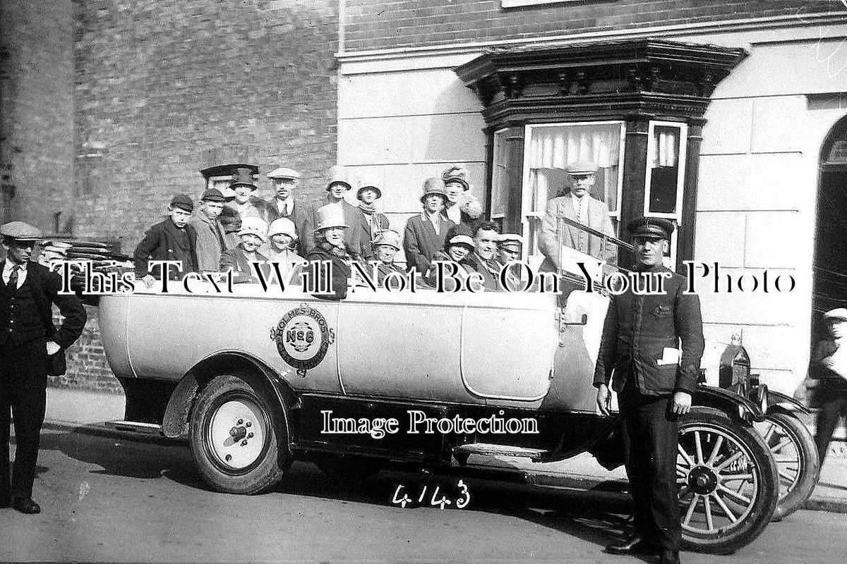 LI 1518 - Holmes Brothers Charabanc, Cleethorpes, Lincolnshire