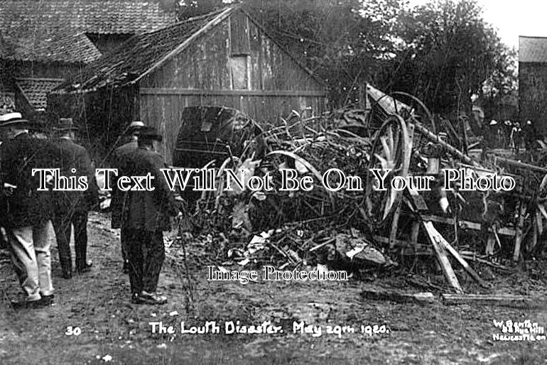 LI 1547 - Aftermath Of Flood Disaster, Louth, Lincolnshire 1920