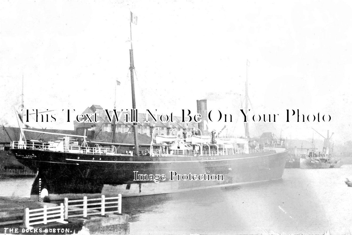 LI 1619 - The Docks, Boston, Lincolnshire c1905