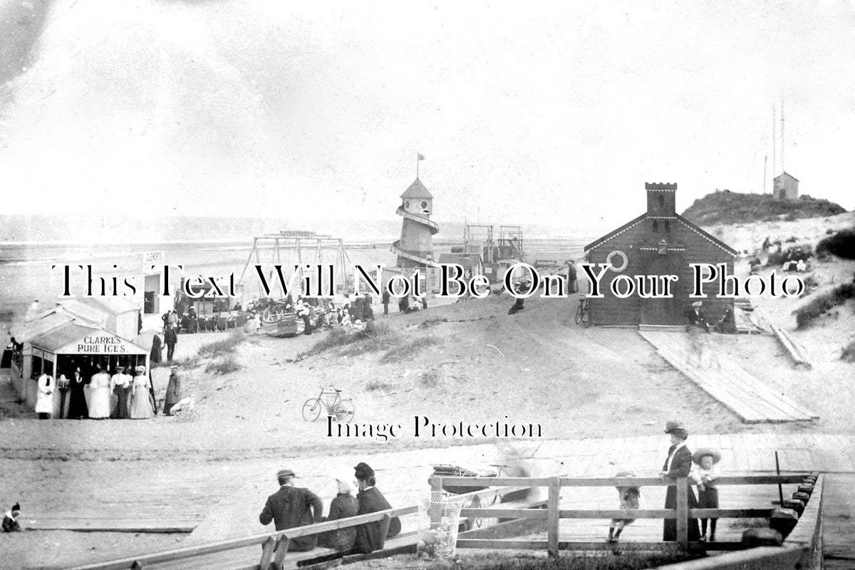 LI 1632 - Amusements At Mablethorpe, Lincolnshire c1907