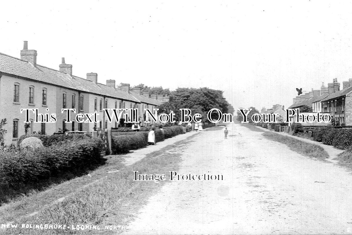 LI 1776 - New Bolingbroke Looking North, Lincolnshire c1905