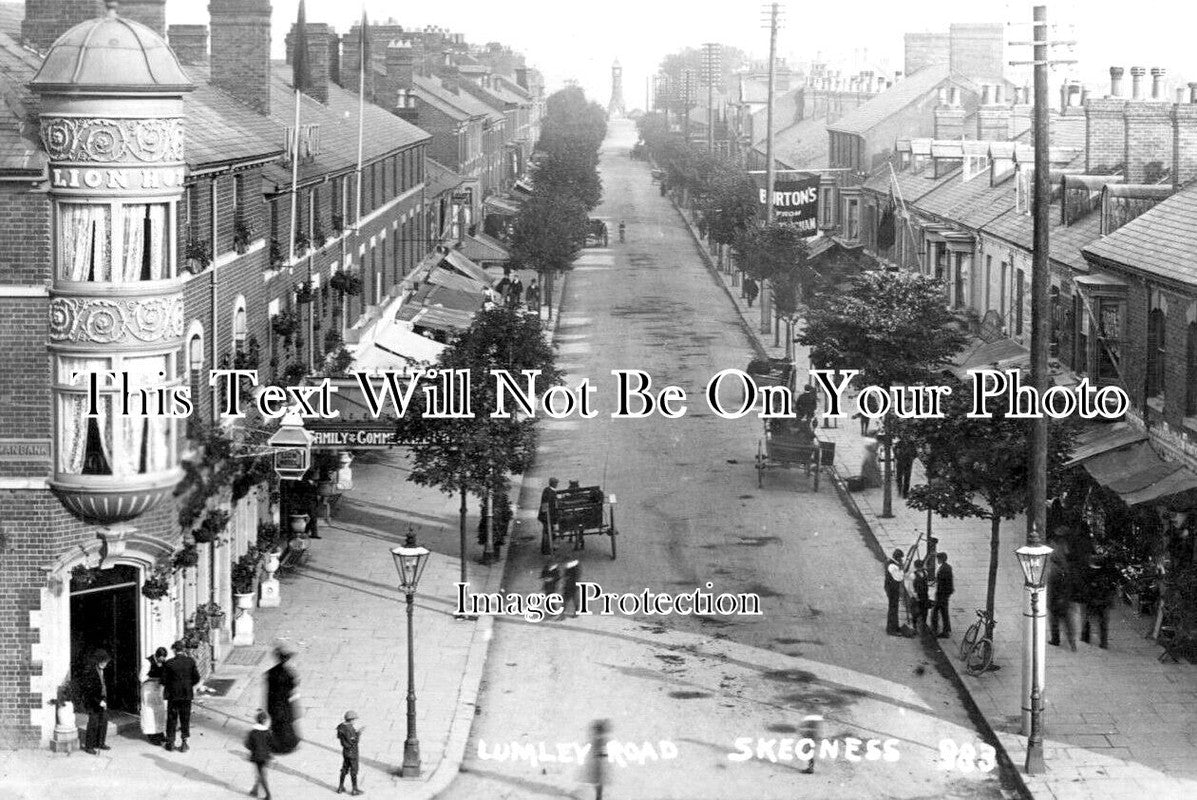 LI 1777 - Lumley Road, Skegness, Lincolnshire c1906