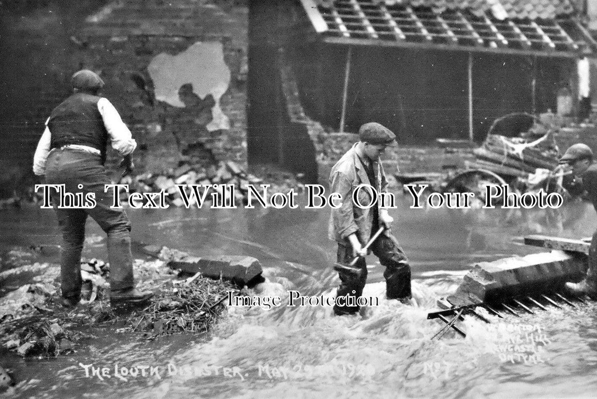 LI 1815 - Louth Flood Disaster, Lincolnshire 1920