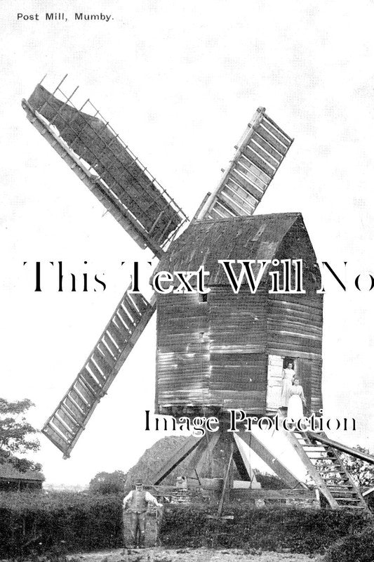 LI 1881 - Post Windmill, Mumby Mill, Lincolnshire