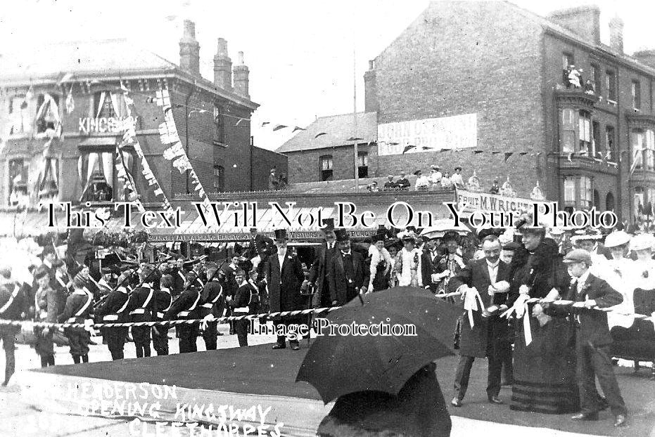 LI 1938 - Lady Henderson Opening Kingsway, Cleethorpes, Lincolnshire