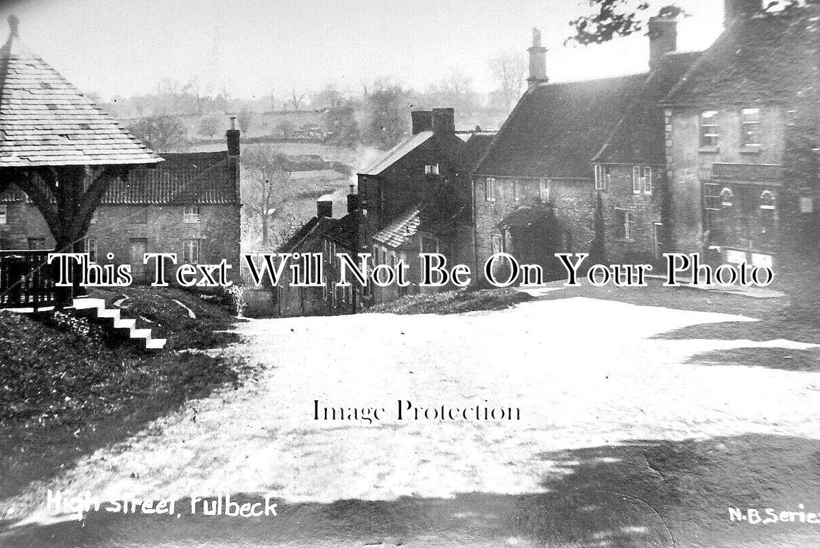 LI 1946 - High Street, Fulbeck, Lincolnshire c1910