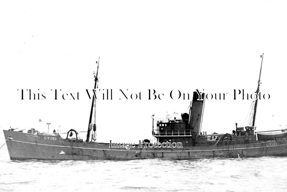 LI 2014 - Grimsby Fishing Trawler GY 151 'Berkshire' Lincolnshire c1920