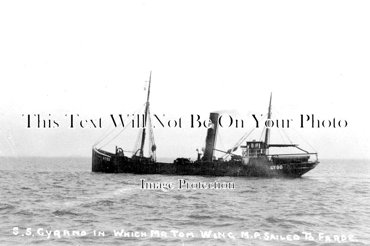 LI 2016 - Grimsby Fishing Trawler SS Cyrano, Lincolnshire c1910