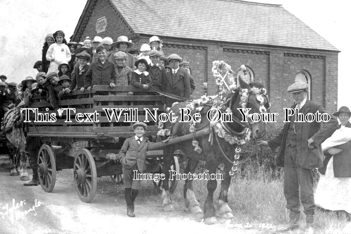 LI 2134 - Wrangle Bank School Feast, Lincolnshire 1921