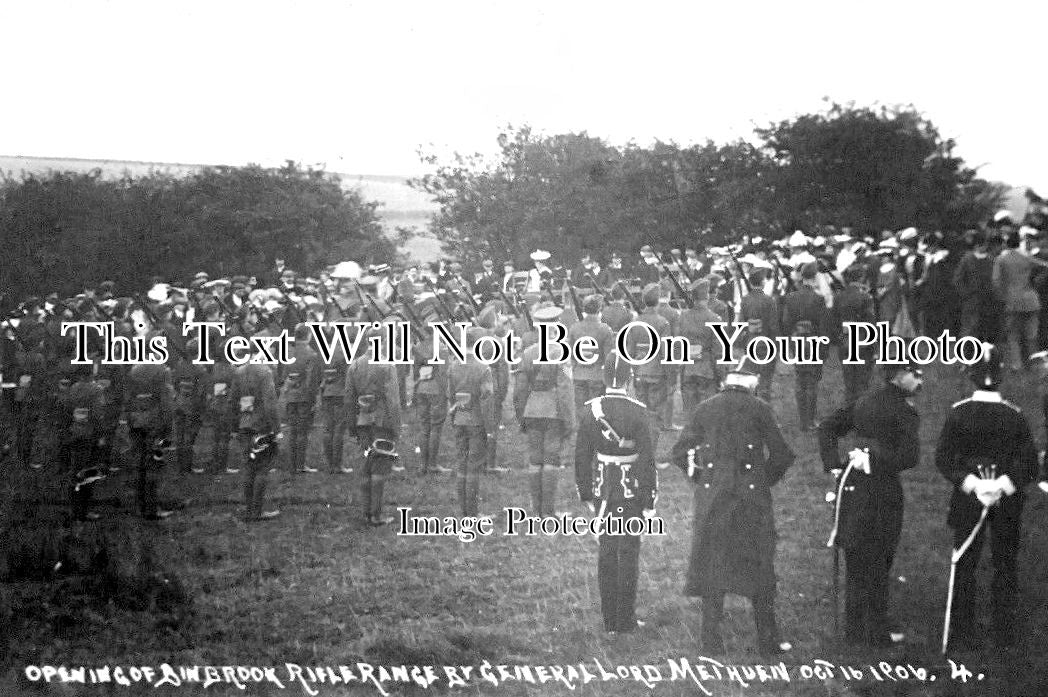 LI 2208 - Opening Of Binbrook Rifle Range, Lincolnshire 1906