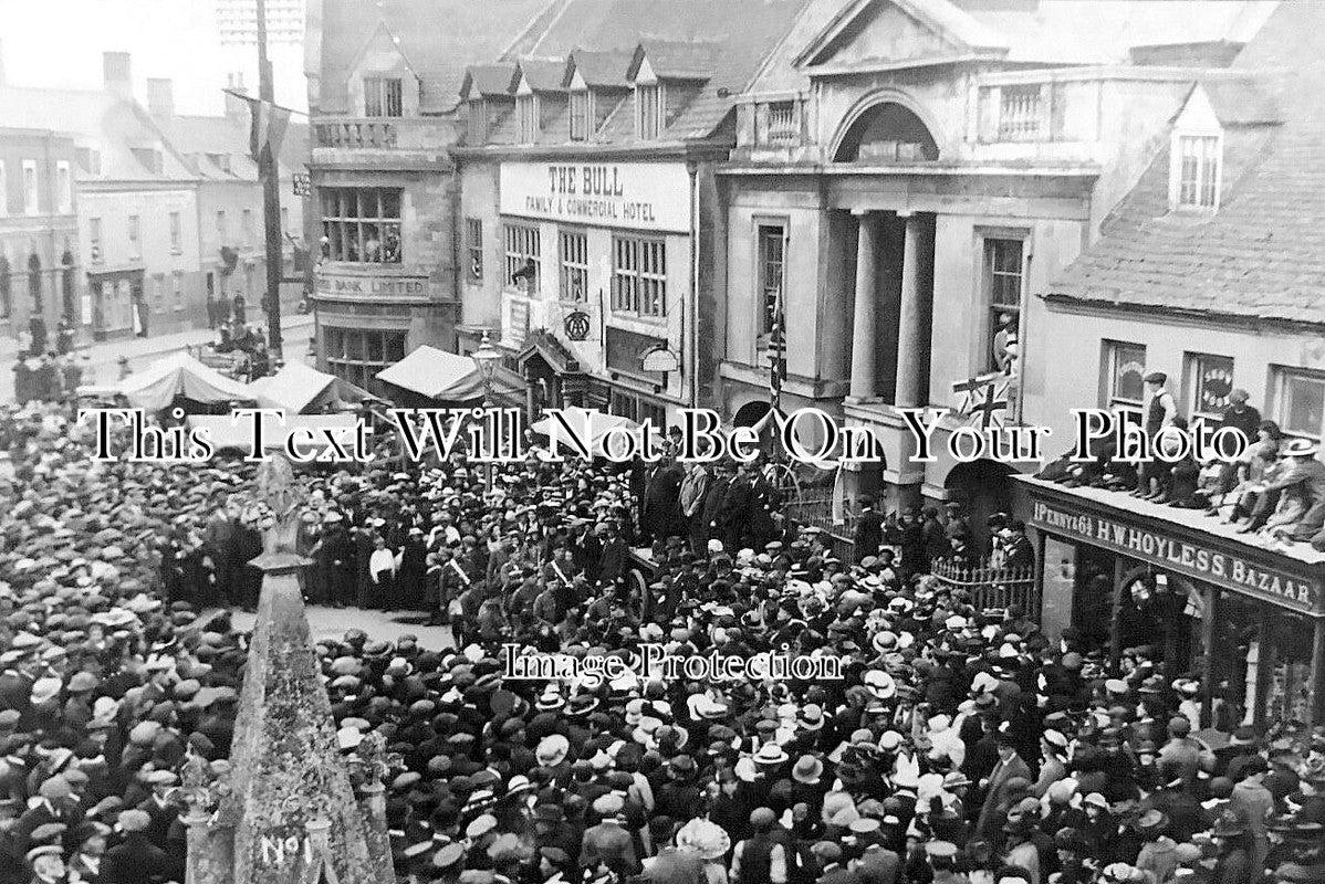 LI 2210 - Bourne High Street, Lincolnshire c1914
