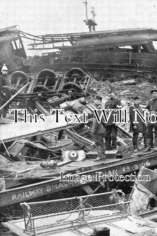 LI 2273 - Grantham Railway Accident Disaster, Lincolnshire 1906